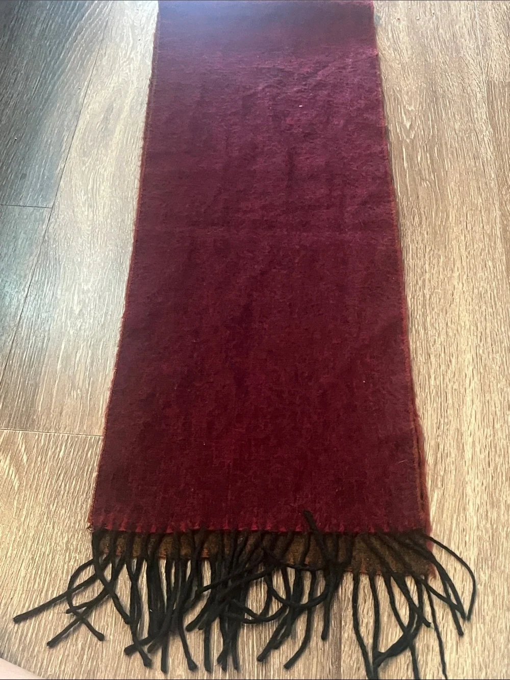 Byrnes & Baker two toned scarf